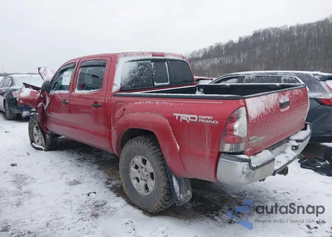 2013 Toyota Tacoma Base V6 from USA, damaged, VIN 3TMLU4EN5DM111837